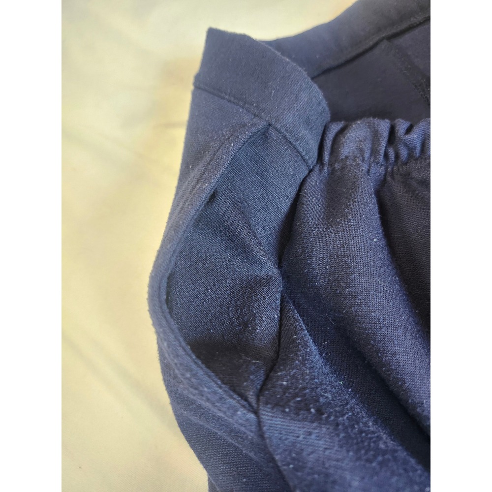 White Stag Plus Petite Navy Blue Elastic Waist Pull On Pants Pockets 16W 16WP - Picture 8 of 8